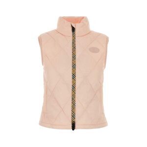 Burberry Women Light Pink Nylon Sleeveless Jacket